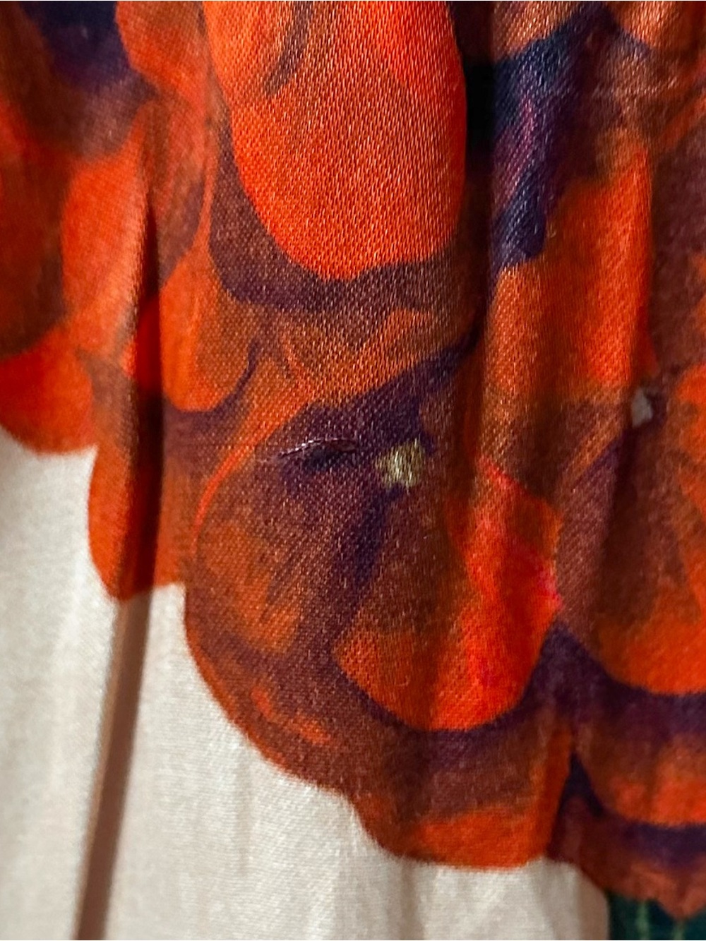 NWT Bl^nk Anthropologie Floral Midi Button Shirt Dress Sleeves Multi Petite S - Picture 13 of 13